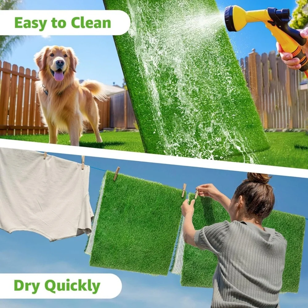 Reusable Artificial Grass Turf Mat for Dogs